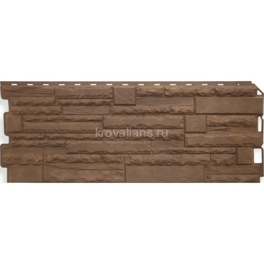 Панель Скалистый Камень ТИБЕТ (1,16м х 0,45м х 0,023м) 5,22 кв.м/уп. Альта Профиль 10шт