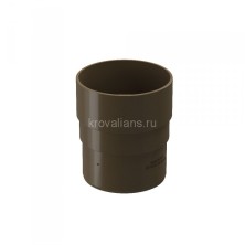 Docke PREMIUM 120/85 мм Муфта трубы соединительная Каштан 63шт./уп.