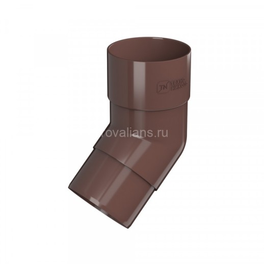ТехноНИКОЛЬ 125/82 Колено трубы 108, коричневый