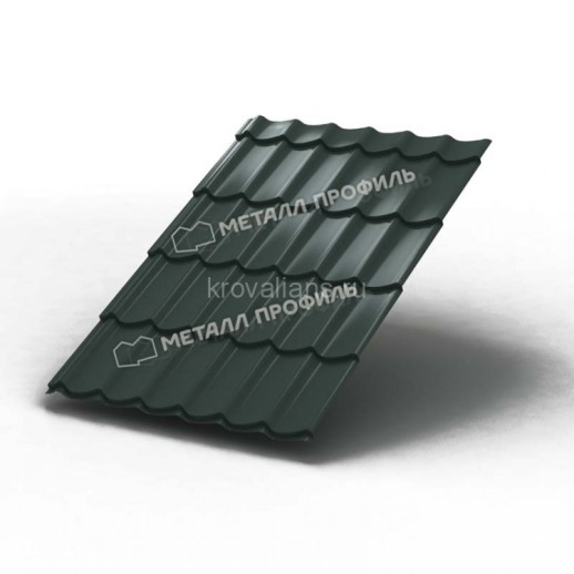 Металлочерепица МеталлПрофиль Ламонтерра-XL (PURETAN-20-RR11-0.5) /1 кв.м./