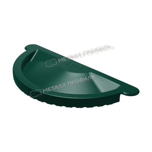 МП 125/100 Foramina PUR Заглушка желоба RAL 6005, зеленый 50шт/упак