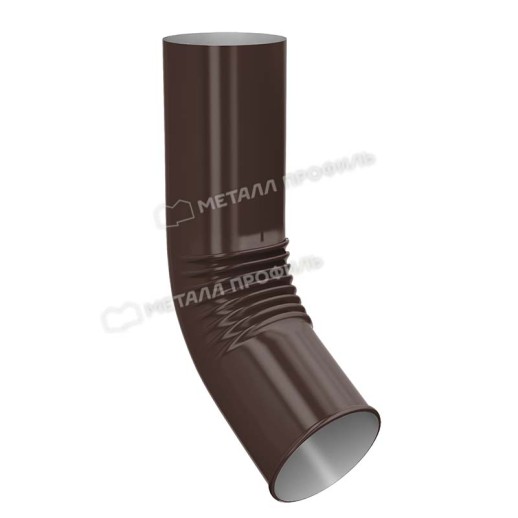 МП Колено трубы сливное D150 RAL 8017, коричневый