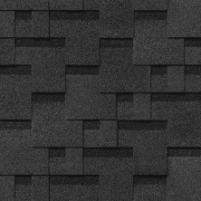 Гибкая черепица Docke PIE COMFORT АФИНЫ Асфальт, 4,1 м2 /цена указана за 1 кв.м/