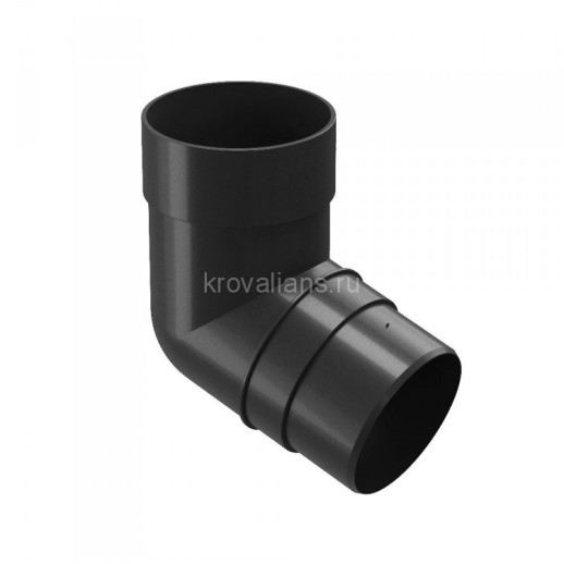 Docke PREMIUM 120/85 мм Колено 72 гр Графит 20 шт./уп.