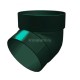 GL Standart 120/87 Колено трубы 67 град. ПВХ Grand Line зелёный (RAL 6005) GL Standart 120/87 Колено трубы 67 град. ПВХ Grand Line зелёный (RAL 6005) (36 шт./уп.)