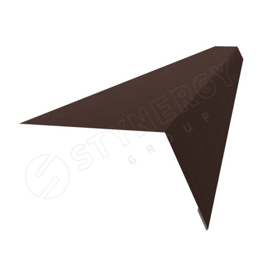 Планка карнизная 2000 Фальц Stynergy (GRAPHITE45-8017-0.45)