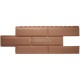 Панель Венеция ЭКО ТЕРРАКОТОВЫЙ (1,25м х 0,45 м х 0,017м) Альта Профиль 10шт/уп
