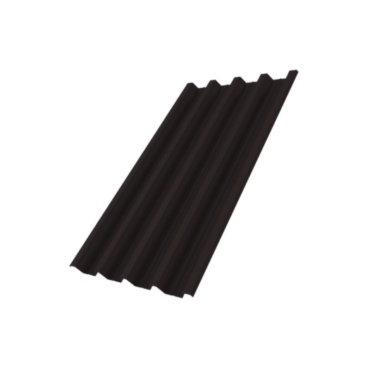 Профнастил Обнинск H60R Grand Line 0,5 PurPro Matt 275 RAL 9005 черный