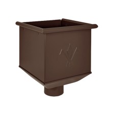 Воронка водосборная AquaSystem (Аквасистем) Pu 150/100 ral 8017 1 шт