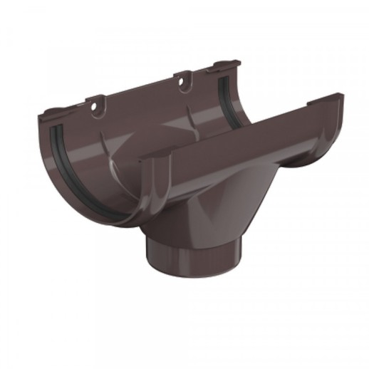 ТН ОПТИМА Воронка желоба, коричневый
