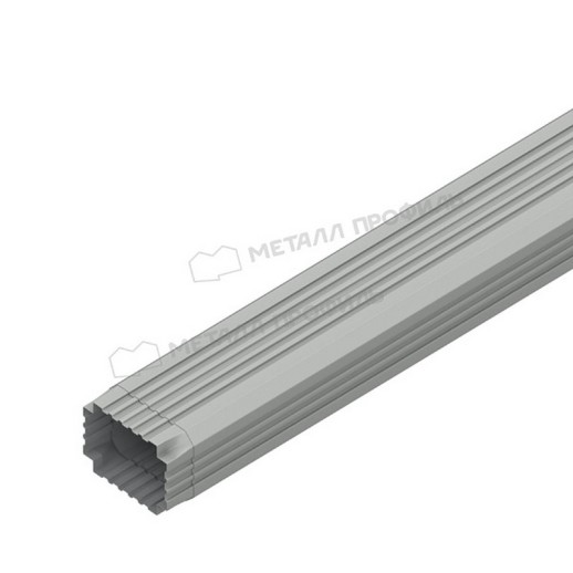 Труба водосточная МЕТАЛЛ ПРОФИЛЬ БЮДЖЕТ 76х102х3000 Ral, 9003
