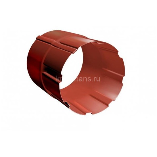 GL 90/125 Соединитель трубы  RAL8004