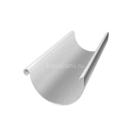 Optima 125/90 Желоб полукруглый 2м, RAL 9003