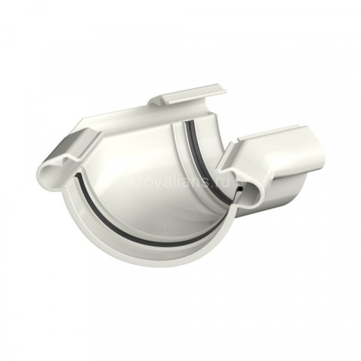 ТехноНИКОЛЬ МАКСИ Угол желоба специальный, белый