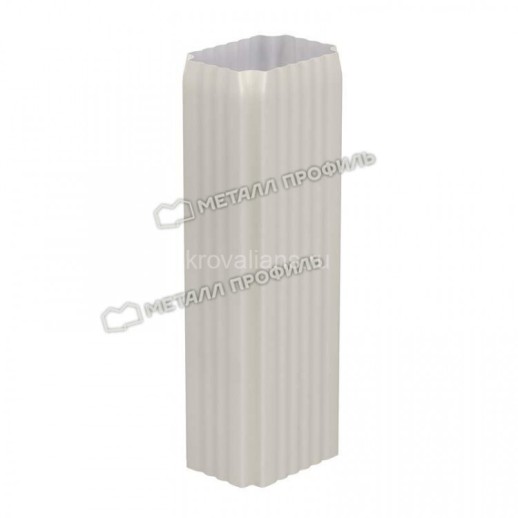 МП Бюджет Труба водосточная 76х102х2000, 9003