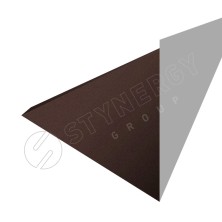 Планка для верхнего примыкания к трубе 2000 Фальц Stynergy (GRAPHITE45-8017-0.45)