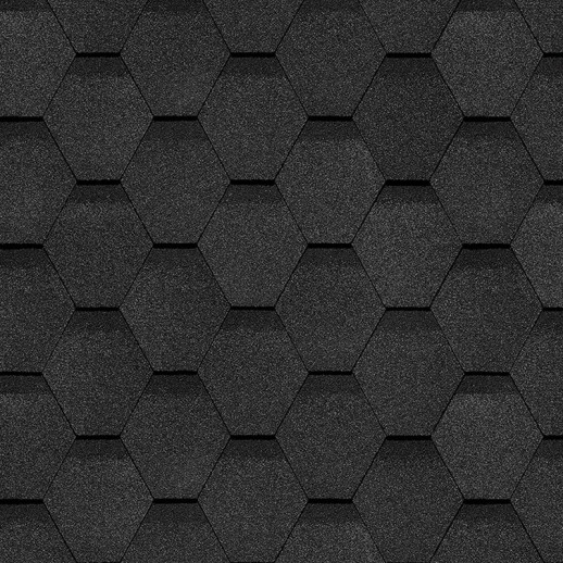 Гибкая черепица Docke PIE COMFORT СТАМБУЛ Асфальт, 4,1 м2 /цена указана за 1 кв.м./