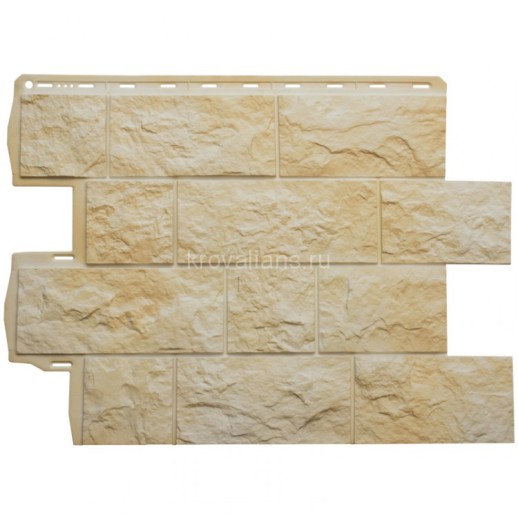 Панель Туф НОВОЗЕЛАНДСКИЙ 796х591 мм (0,371 м2) 16шт/уп Альта-Профиль