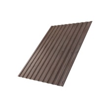 Профнастил С8А 0,45 Print Twincolor с пленкой White Wood