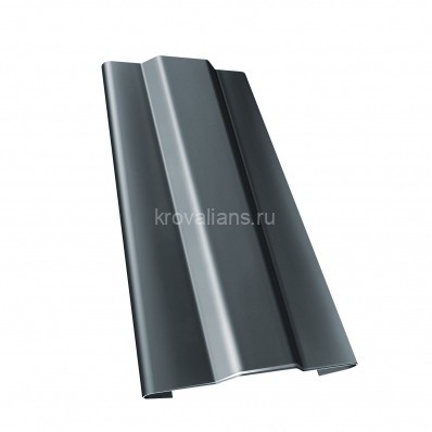 Защелка для кронштейна трубы, 90/100 мм, RAL 7004