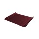 Кликфальц Pro Gofr 0,45 Drap Grand Line (Гранд Лайн) с пленкой на замках ral 3005 1 кв.м.