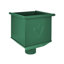 Воронка водосборная AquaSystem (Аквасистем) Pu 150/100 ral 6005 1 шт