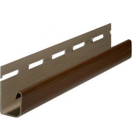 FineBer J-профиль Extra Acrylic могано 3,05м (40шт/уп)