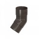 ТехноНИКОЛЬ 125/82 Колено трубы 108, темно-коричневый