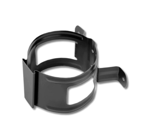 Держатель трубы Металл Профиль Престиж 125/100 (дерево) 9005   1 шт