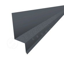 Отлив верхний 3000 Фальц Stynergy (CORUNDUM50Matt-RAL7011-0.5)