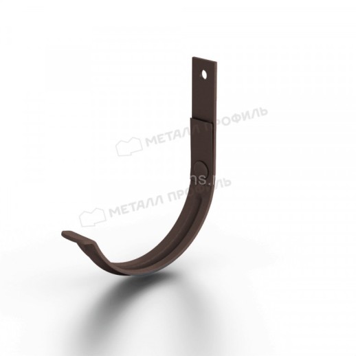 МП 125/100 Foramina Freeze Держатель желоба карнизный Dark Brown