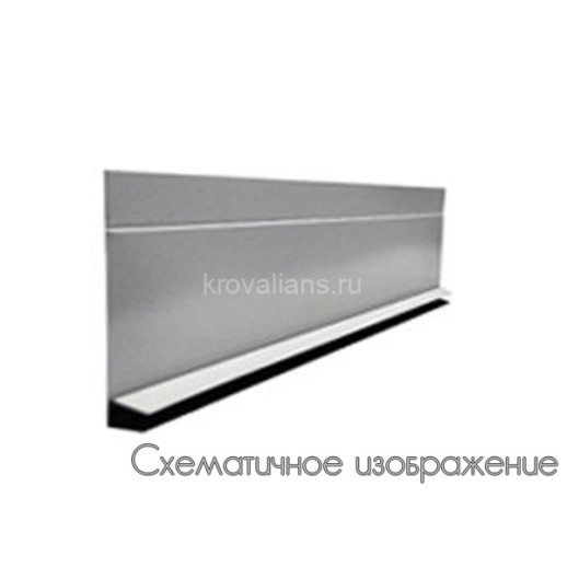 AS J- фаска 250х2000мм ПЭ RAL7024 Rooftop Matt Zn180 (увеличенная)