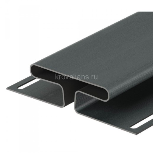 Docke Н-профиль 3,00 (Графит), 18шт/уп