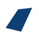 Профнастил С21R 0,45 PE с пленкой RAL 5005 сигнальный синий