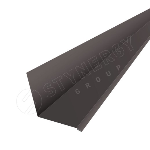 Планка для верхнего примыкания к стене 2000 Фальц Stynergy (GRAPHITE45-RR32-0.45)