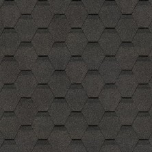 Гибкая черепица Docke PIE ORIGINAL ШЕСТИГРАННИК Серый, 4,1 м2 /цена указана за 1 кв.м./