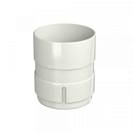 ТехноНИКОЛЬ МАКСИ Муфта трубы, белый