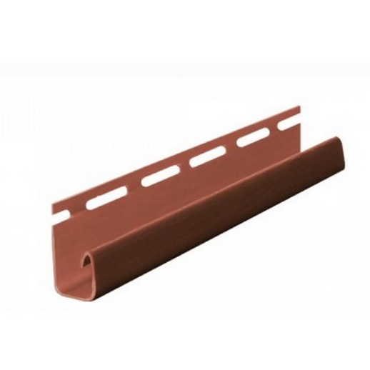 FineBer J-профиль Extra Acrylic бордо 3,05м (40шт/уп)