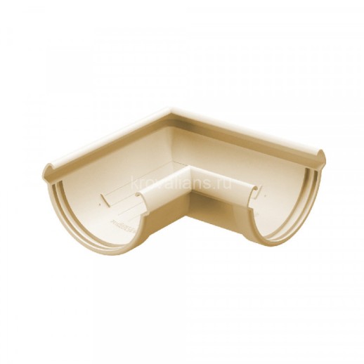 Угловой элемент 90 гр Docke LUX (Латте) /1 шт/