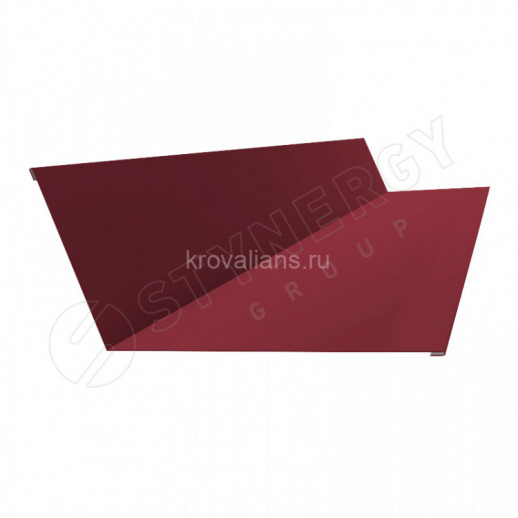 Планка Примыкания 150х250х2000 Stynergy (Стинержи) (CORUNDUM50-RAL3005-0.5) /1 шт/