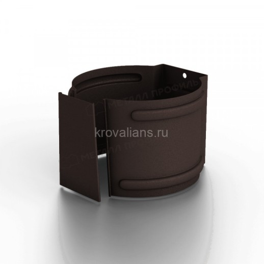 МП 125/100 Foramina Freeze Держатель трубы (кирпич) Dark Brown