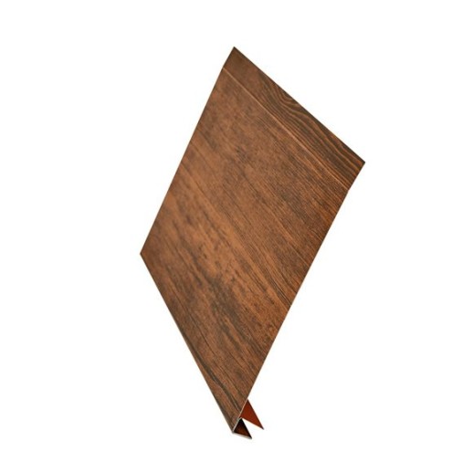 J- фаска Aquasystem 200х2000мм Printech Naive Maroon (Темное дерево) 1 шт