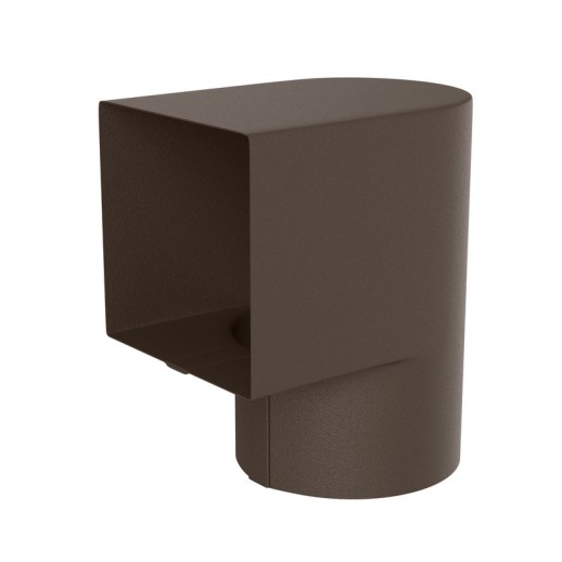 AS PUrus MATT 150/100 Переходник угловой квадрат-круг 100 (200мм) RR32 Matt