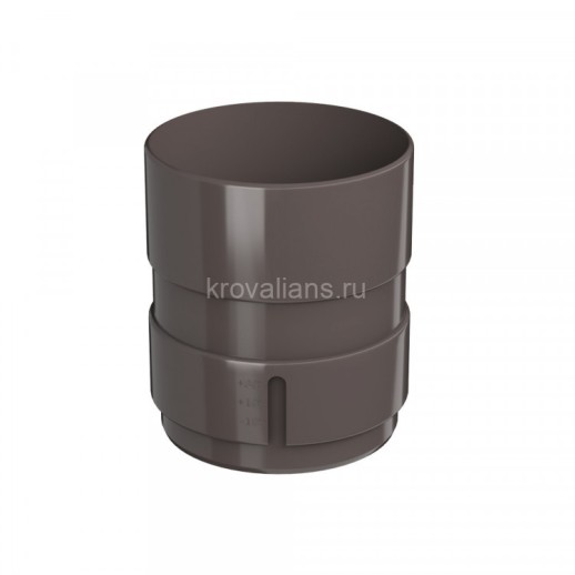 ТехноНИКОЛЬ МАКСИ Муфта трубы, коричневый