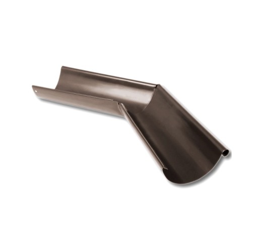 Угол желоба наружный 135 Металл Профиль Престиж 125/100 ral 8017 1 шт