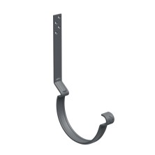 AS PUrus MATT 125/90 Крюк желоба длинный с компл. крепления (МУ), RAL 7024 24шт/уп.
