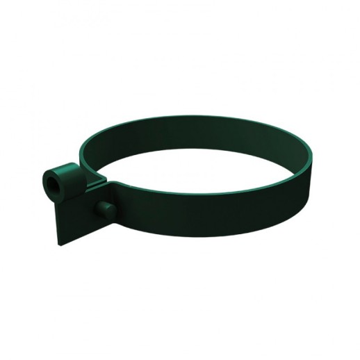 GL Standart 120/87 Хомут трубы ПВХ Grand Line зелёный (RAL 6005) (144 шт./уп.)