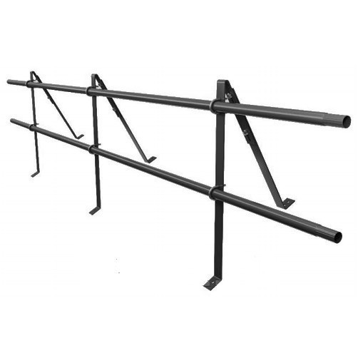 Ограждение кровельное BORGE Эконом  H-120см, тип 3, 3 метра, (RAL 3005), с двумя доп