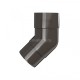 ТехноНИКОЛЬ 125/82 Колено трубы 135, темно-коричневый