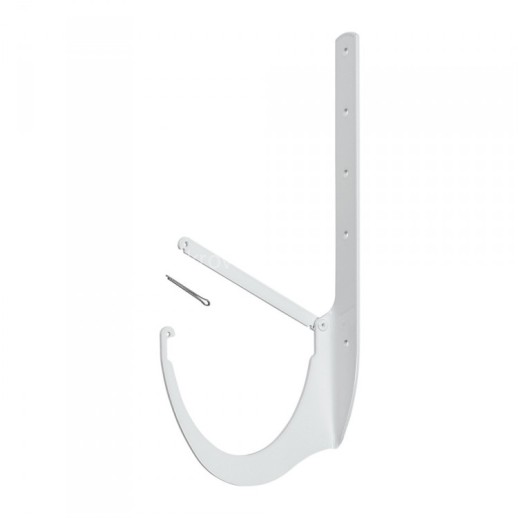 СТАНДАРТ Кронштейн желоба, белый